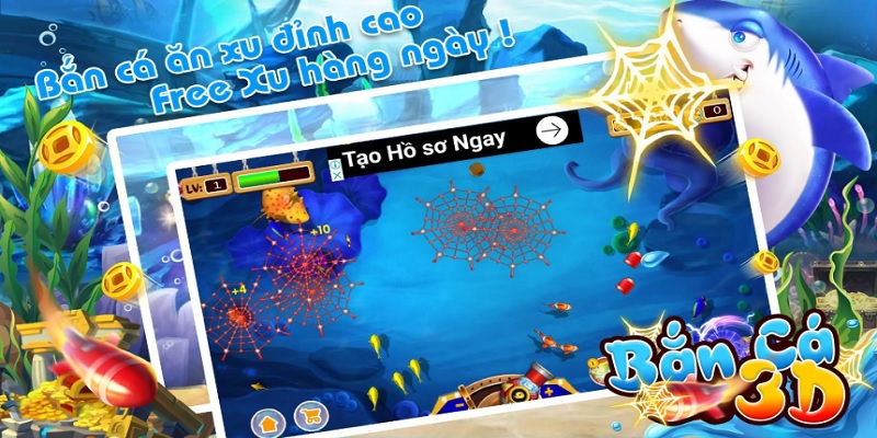 Bắn cá 3D-game đổi thưởng đỉnh cao không thể bỏ lỡ