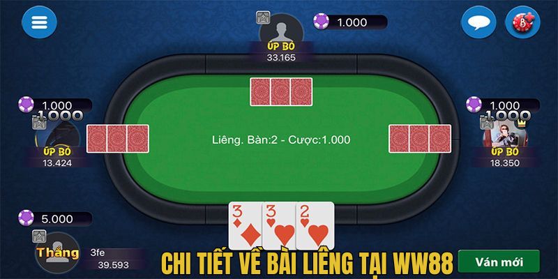 Chi tiết về game bài Liêng